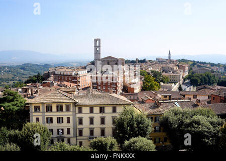 L'Italia, l'Umbria, Perugia, chiesa di San Domenico Foto Stock