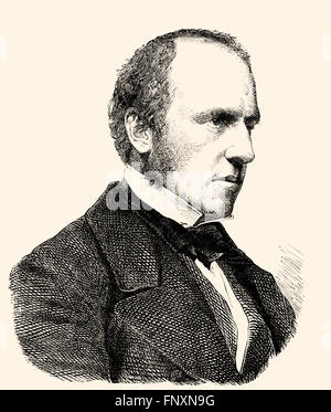 Charles John Canning, primo Earl Canning, il Visconte Canning, 1812-1862, uno statista inglese e Governatore Generale dell India duri Foto Stock