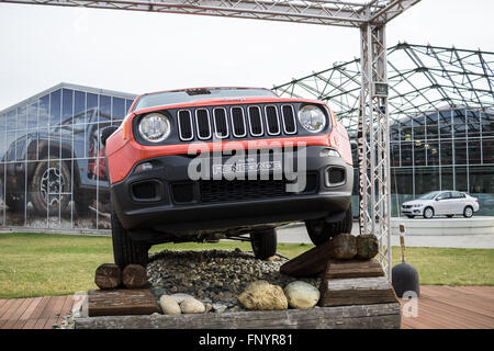 Jeep Renegade. Torino, 2016. Foto Stock