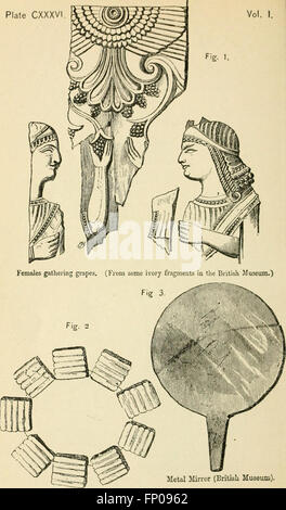 I sette grandi monarchie dell'antico mondo orientale- o, la storia, la geografia e le antichità di ChaldC3A6a, Assiria, Babilonia, Media, la Persia, Parthia e Sassanian o nuovo impero persiano (1880) Foto Stock