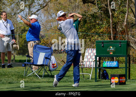 Orlando, Florida. 16 marzo, 2016. Hunter Mahan un golfista americano giocando al Arnold Palmer Invitational Torneo di Golf al Bay Hill Golf Club, Orlando, Florida Credit: Findlay/Alamy Live News Foto Stock