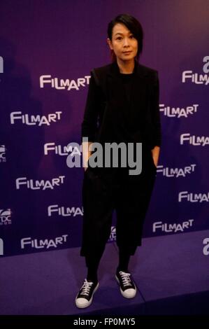 Hong Kong Cina. 16 Mar, 2016. Rene Liu assiste la Hong Kong International Flim & TV Mercato e vince Wangda Film Awards di Hong Kong Cina il 16 marzo, 2016. © TopPhoto/Alamy Live News Foto Stock