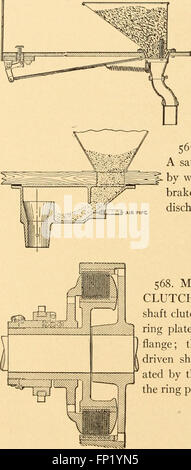 Apparecchi meccanici, movimenti meccanici e novità di costruzione; un lavoro completo e una continuazione, come un secondo volume, dell'autore del libro intitolato movimenti meccanici, poteri e Foto Stock