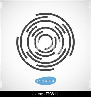 Vettore astratto business elemento del logo Illustrazione Vettoriale