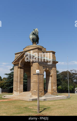 Johannesburg, Sud Africa - 30 Ottobre 2014: Il Anglo-Boer Memoriale di guerra. Essa è sul terreno del Museo Militare di Histo Foto Stock