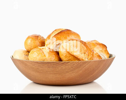 Pane tedesco rotolo o bun nel granaio Foto Stock