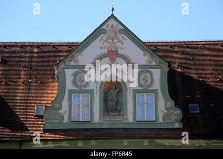 Famosa abbazia di Benediktbeuern, Germania il 19 ottobre 2014. Foto Stock