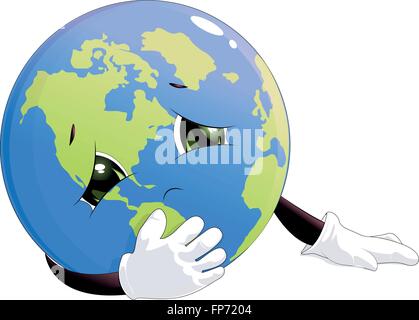 La Terra è malata Illustrazione Vettoriale