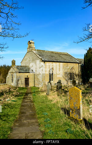 St Wilfrids Chiesa, Kirkharle, Northumberland Foto Stock