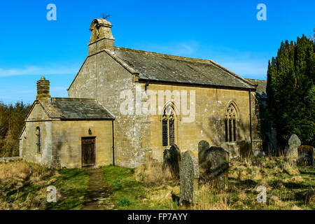 St Wilfrids Chiesa, Kirkharle, Northumberland Foto Stock