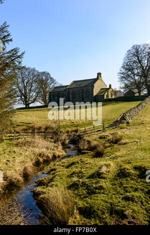 St Wilfrids Chiesa, Kirkharle, Northumberland Foto Stock