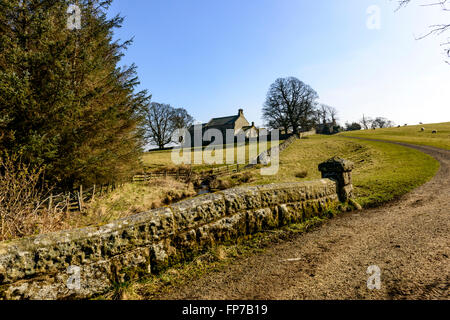 St Wilfrids Chiesa, Kirkharle, Northumberland Foto Stock