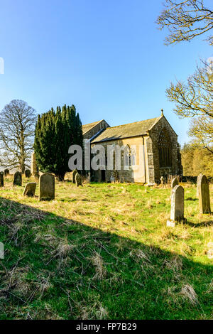 St Wilfrids Chiesa, Kirkharle, Northumberland Foto Stock