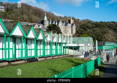 Langland Bay sulla costa di Gower South Wales UK Foto Stock