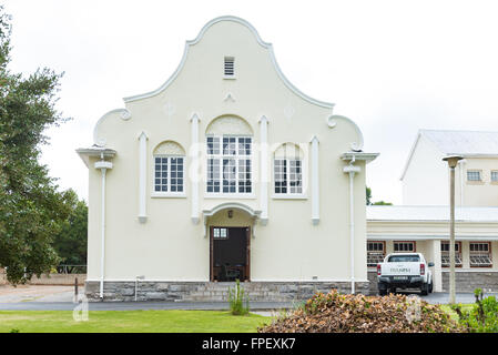 CRADOCK, SUD AFRICA - 19 febbraio 2016: Il Hockly Memorial Hall a Cradock High School. Cradock è un medie città ho Foto Stock