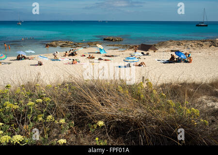 Ses Platgetes Spiaggia Di Es Calo De San Agusti Isola Di