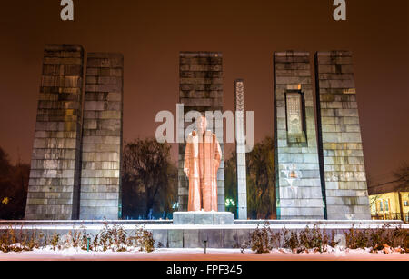 Monumento ad Alessandro Myasnikyan in Yerevan Foto Stock