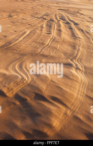 Le dune di sabbia a Forvie Riserva Naturale Nazionale - vicino a Newburgh, Aberdeenshire, Scozia. Foto Stock