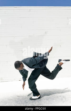 LOS ANGELES, CA - 10 agosto: toccare la ballerina Joseph Wiggins Agosto 10th, 2005 a Los Angeles, California. Foto Stock