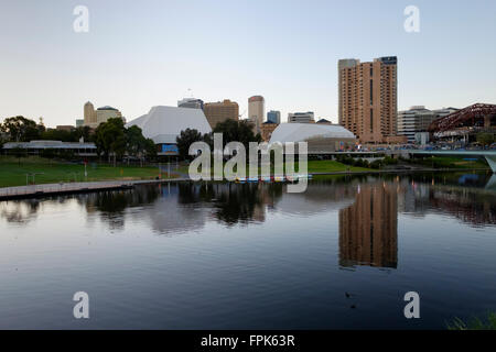 Passeggiata mattutina in Adelaide Foto Stock