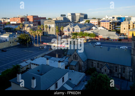 Passeggiata mattutina in Adelaide Foto Stock