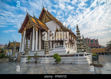 Wat Suthat tempio a Bangkok, in Thailandia Foto Stock