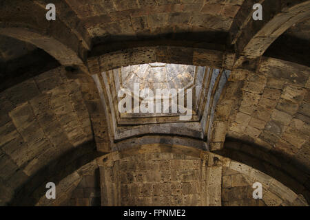 Il soffitto di Haghpat monastero, Armenia Foto Stock