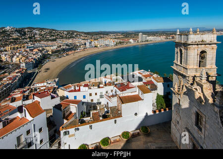 Peniscola, Comunidad Valenciana, Spagna Foto Stock