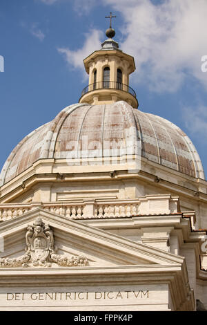 Chiesa della Gran Madre di Dio" a Ponte Milvio, Roma (Italia) Foto Stock