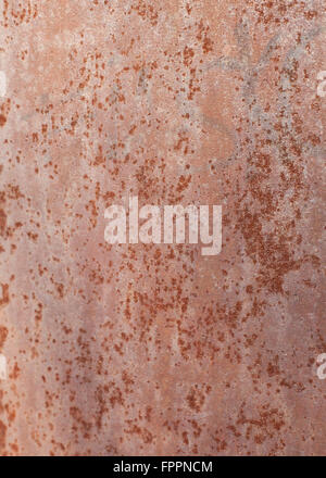 Dettaglio astratto di metallo arrugginito Foto Stock