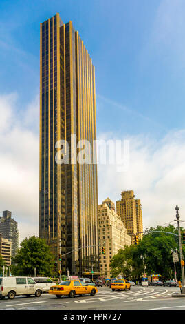 Trump International Hotel and Tower, Columbus Circle, New York. Foto Stock