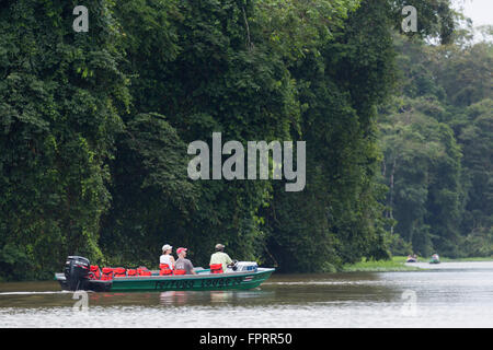 America centrale, Costa Rica, il PARCO NAZIONALE DI TORTUGUERO Foto Stock