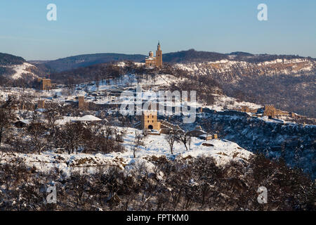 Fortezza di Tsarevets, Veliko Tarnovo, Bulgaria Foto Stock