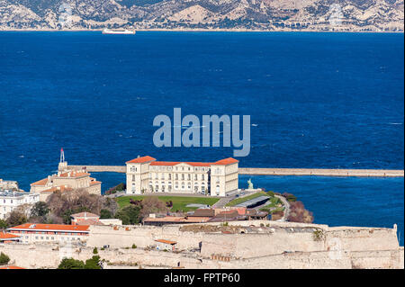 Le Palais du Pharo,Marsiglia, Bouches du Rhone, 13, Paca,Francia Foto Stock