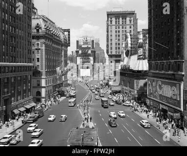 Times Square, junction of Broadway and Seventh Avenue, Manhattan
