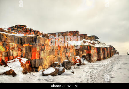 Fortezza di Erebuni Yerevan Foto Stock