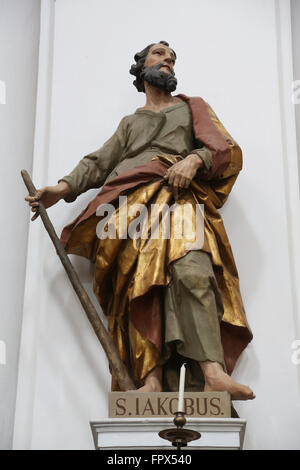 San Giacomo il Minore, Basilica di San Vito di Ellwangen, in Germania il 7 maggio 2014. Foto Stock