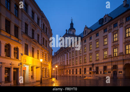 Wroclaw old town, Polonia. Capitale europea della cultura 2016. Foto Stock