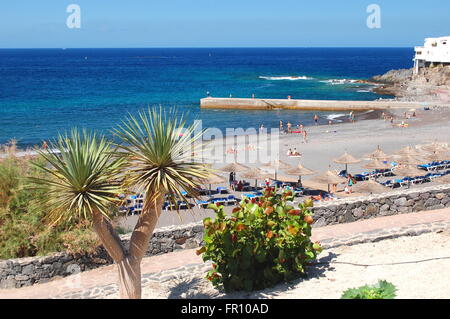 Splendida spiaggia a Callao Salvaje Tenerife, Spagna Foto Stock