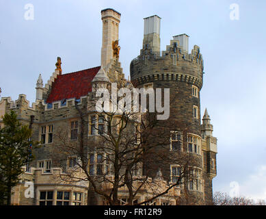 Casa Loma Toronto in Canada Foto Stock