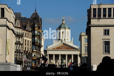 MIM,Museo degli Strumenti Musicali,chiesa Saint-Jacques-sur-Coudenberg,Bruxelles,Belgio Foto Stock