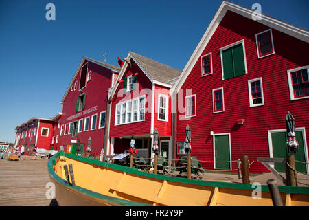 Museo della pesca dell'Atlantico in Lunenburg, Nova Scotia canada Foto Stock