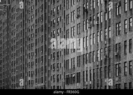 Londra giardini a terrazza, appartamenti e uffici, 435 West 23rd Street a New York City, Stati Uniti d'America. Foto Stock