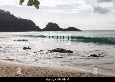 Sancho spiaggia di Fernando de Noronha Island Foto Stock