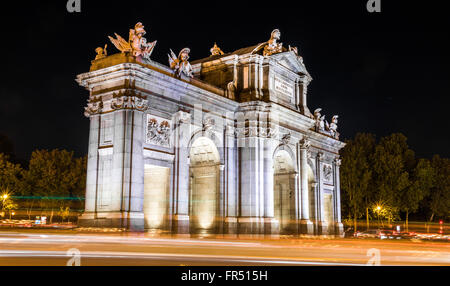 La città di Madrid - colpi di Spagna - Viaggiare in Europa Foto Stock