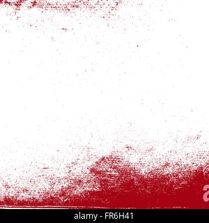 Grunge Texture rosso Illustrazione Vettoriale