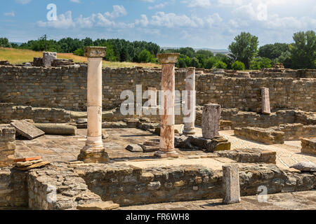 Repubblica di Macedonia, Gradsko, sito archeologico romano di Stobi Foto Stock
