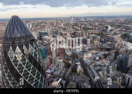 City of London skyline Foto Stock