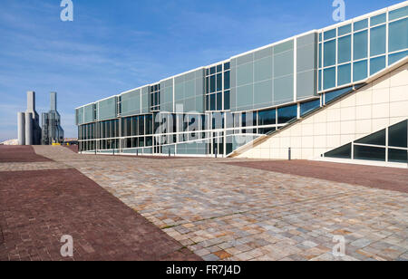 Gaiás Cidade da Cultura, progettato da Peter Eisenman, Santiago de Compostela. Foto Stock