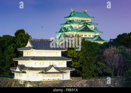 Nagoya, Giappone presso il castello. Foto Stock